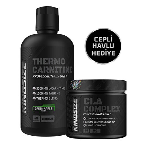 Kingsize Nutrition Thermo Carnitine + CLA Complex Combination | Beauty Care Bag Kingsize Nutrition Thermo Carnitine + CLA Complex Combination | Beauty Care Bag