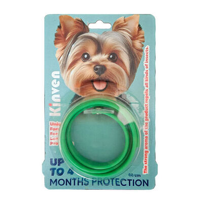 Kinven Dog Flea and Tick Repellent Collar Green 60 cm