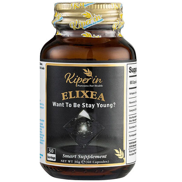 Kiperin Collagen Elixea Longevity Daily Supplement 60 Capsules