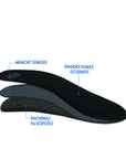 Tabanex Memory Foam Insoles for Comfortable Footwear and Foot Pain Relief - Customizable Insoles for Men - view 2