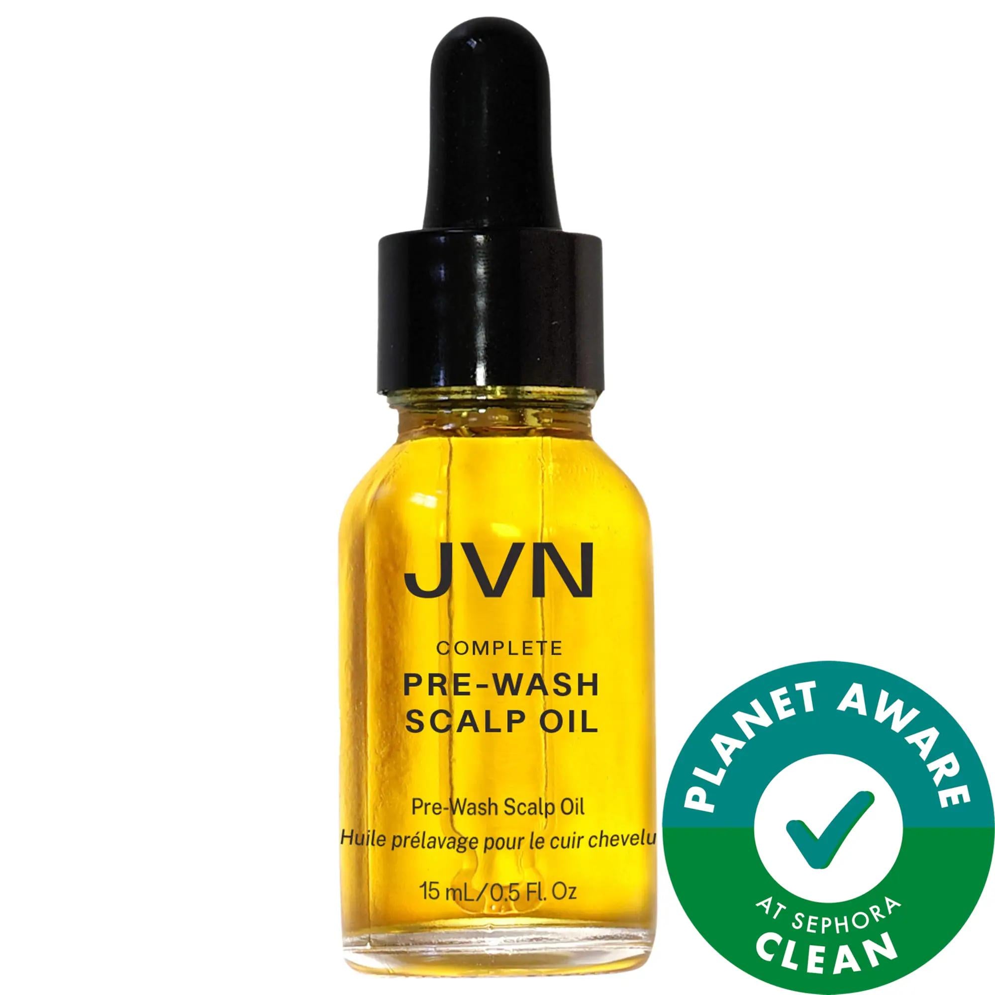 JVN Mini Complete Pre-Wash Scalp &amp; Hair Strengthening Treatment Oil: Rosemary for Hair Growth, Vegan, Silicone-Free, Itchy Scalp Relief JVN Scalp &amp; Hair Oil: Rosemary, Vegan, Silicone-Free pre-wash hair treatment oil, scalp treatment oil, hair strengthening oil, rosemary oil for hair, vegan hair oil, cruelty-free hair treatment, dry scalp treatment, silicone-free hair oil, hair breakage treatment, itchy scalp relief, hair treatment, hair oil, rosemary extract, turmeric oil, hemisqualane, vegan, cruelty-free