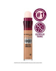 Maybelline Instant Anti Age Eraser Concealer - Effective Under-Eye Dark Circle Coverage, Anti-Ageing, Long-Lasting, Paraben-Free Maybelline Concealer for Dark Circles & Anti-Ageing Concealer, Under-eye concealer, Anti-ageing concealer, Maybelline Instant Anti Age Eraser, Paraben-free concealer, Makeup, Cosmetics, Beauty Products, Skincare, Dark Circle Coverage, Long-Lasting Makeup, Nude Shade, Anti-Ageing Makeup, Flawless Finish, Natural-Looking Coverage