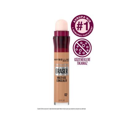 Maybelline Instant Anti Age Eraser Concealer - Effective Under-Eye Dark Circle Coverage, Anti-Ageing, Long-Lasting, Paraben-Free Maybelline Concealer for Dark Circles & Anti-Ageing Concealer, Under-eye concealer, Anti-ageing concealer, Maybelline Instant Anti Age Eraser, Paraben-free concealer, Makeup, Cosmetics, Beauty Products, Skincare, Dark Circle Coverage, Long-Lasting Makeup, Nude Shade, Anti-Ageing Makeup, Flawless Finish, Natural-Looking Coverage