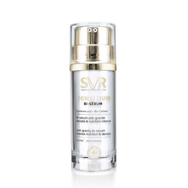 SVR Densitium Anti-Aging Serum for Mature Skin - Hyaluronic Acid & Regenerative Oils, Non-Comedogenic, 1.01 fl oz SVR Densitium Anti-Aging Serum - Hyaluronic Acid & Regenerative Oils anti-aging serum, hyaluronic acid serum, non-comedogenic skincare, mature skin care, anti-wrinkle serum, skincare, cosmetics, SVR, Densitium Bi-Serum, fine lines, wrinkles, dry skin, sensitive skin, hydration, nourishment, regenerative oils