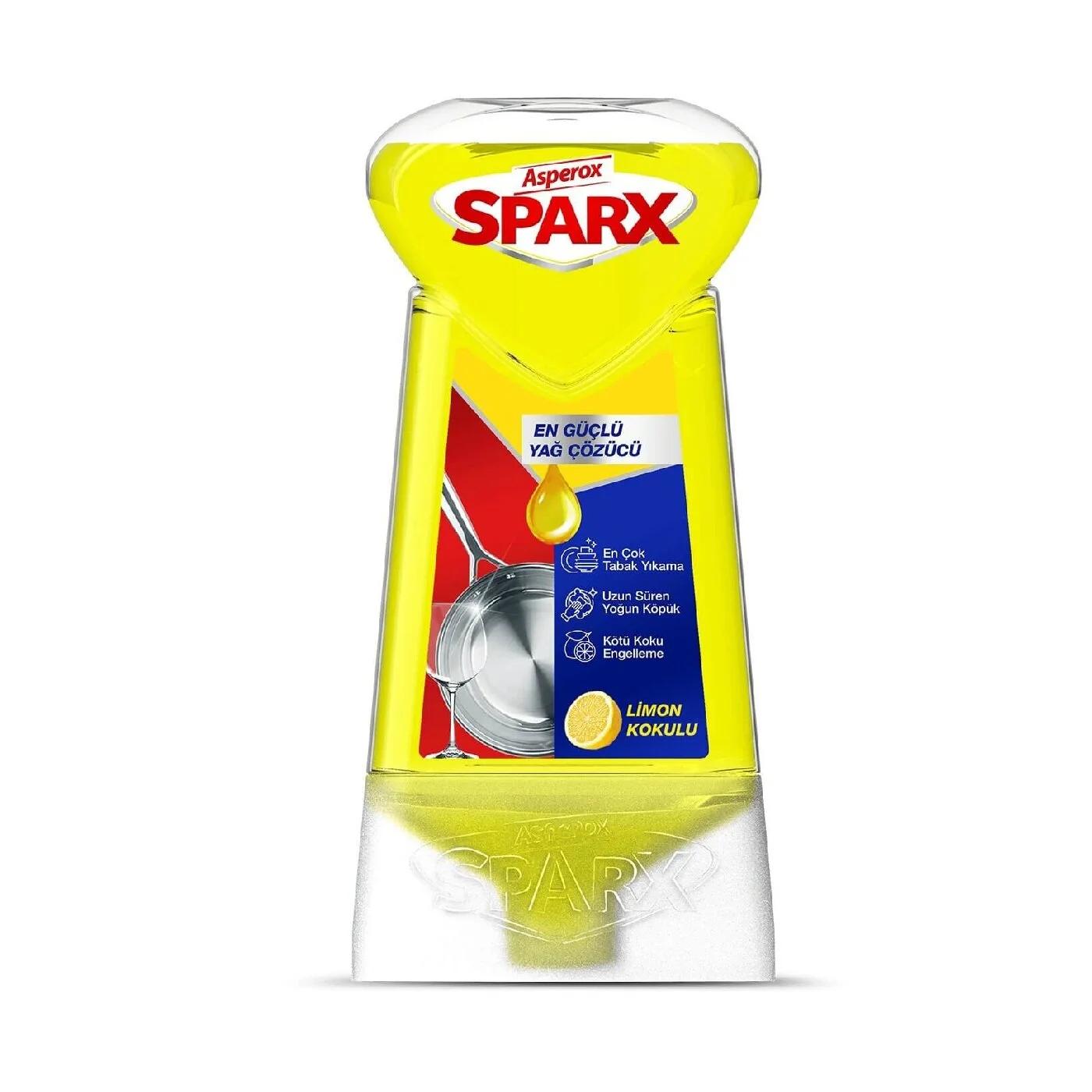 Asperox Sparx Lemon Liquid Dish Soap 650 ml