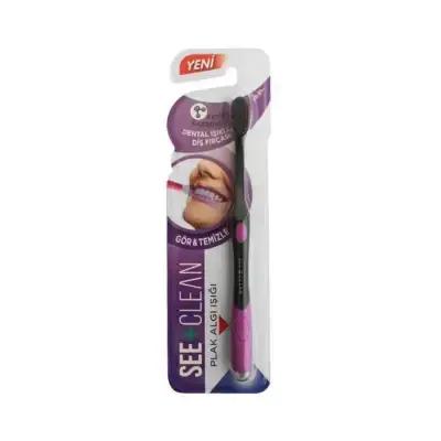 Dentiste See+ Light-Up Plaque Detecting Toothbrush: See Plaque, Brush Better! Oral Hygiene, Soft Bristles, Pink Design Dentiste Light-Up Toothbrush: See & Remove Plaque! plaque detecting toothbrush, light up toothbrush, LED toothbrush, oral hygiene toothbrush, pink toothbrush, soft bristle toothbrush, plaque removal toothbrush, toothbrush, oral care, dental hygiene, plaque control, dental care, soft toothbrush, sensitive gums, plaque detection, innovative toothbrush, travel toothbrush, ergonomic toothbrush,
