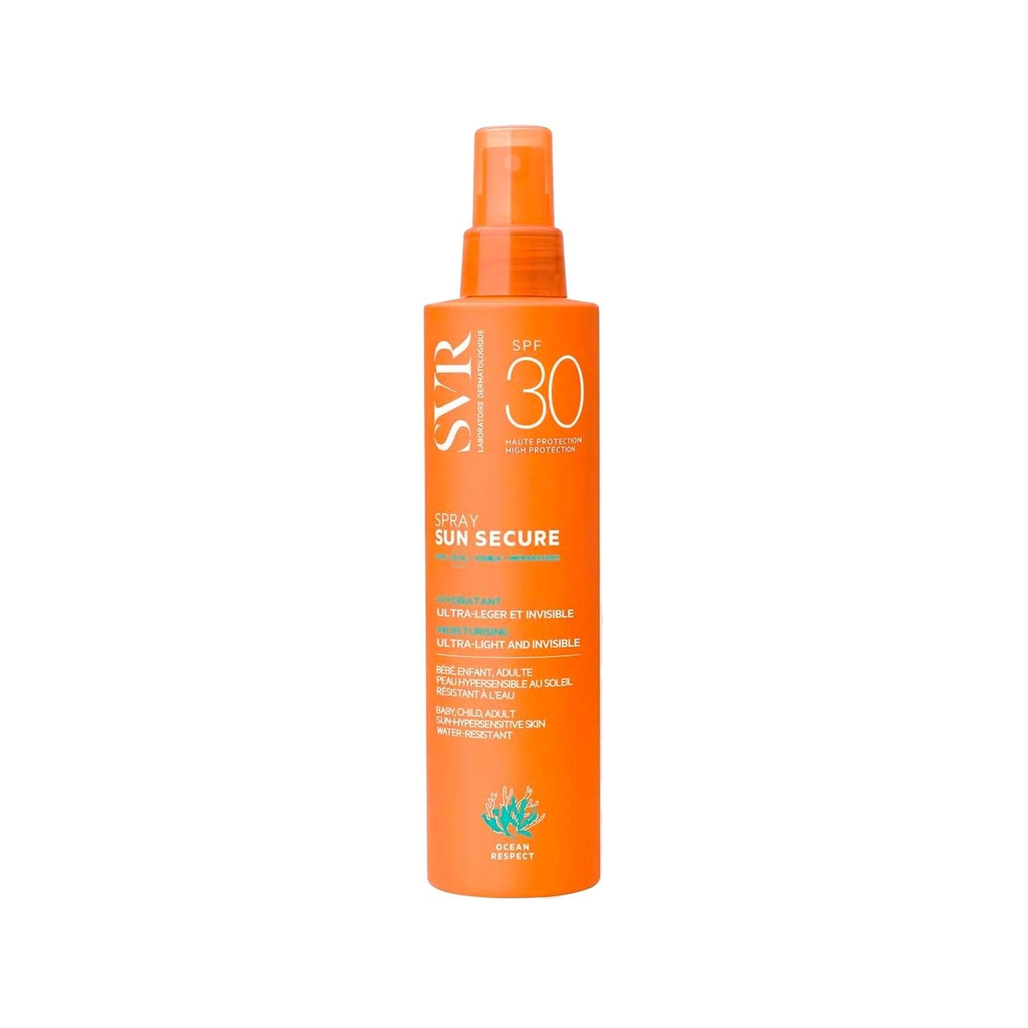 SVR Sun Secure Spray Spf30 - Sunscreen Spray for Effortless Sun Protection - 6.76 fl oz SVR Sun Secure Spray Spf30 - Effortless Sun Protection Sunscreen spray, SPF30 sunscreen, Sun protection spray, SVR Sun Secure, Dermatological sunscreen, Sun care, Skin protection, Outdoor essentials, Sensitive skin products, Easy application sunscreen, Daily sun protection, UV protection