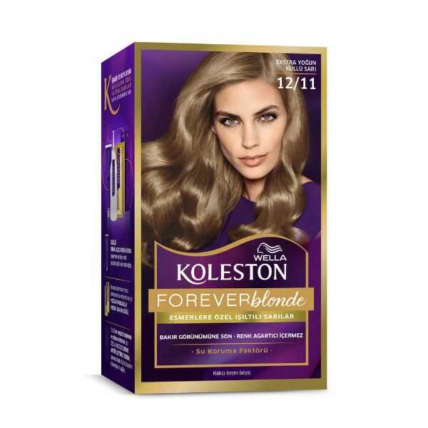 Koleston Permanent Hair Color Kit 12/11 Intense Ash Blonde