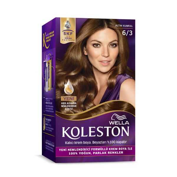 Koleston Kit Hair Color 6/3 Golden Blonde 1 Pack