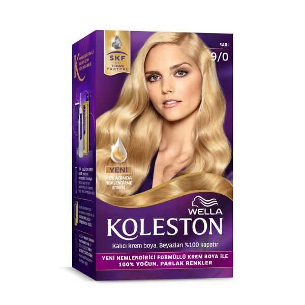 Koleston Permanent Hair Color Kit 9/0 Light Blonde