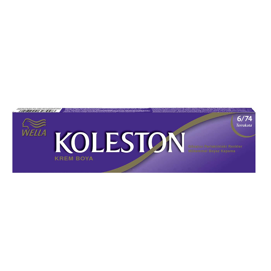 Koleston Hair Color Cream 6/74 Terracotta for Vibrant Shine