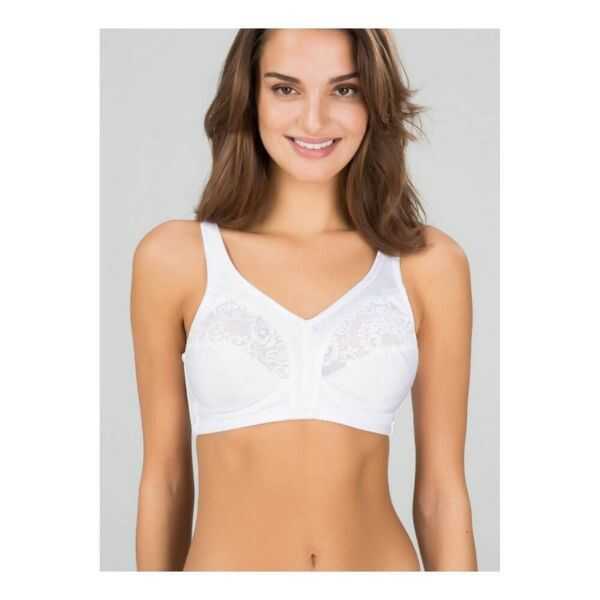 Kom Barbara 10122 Classic Comfort Support Bra in White