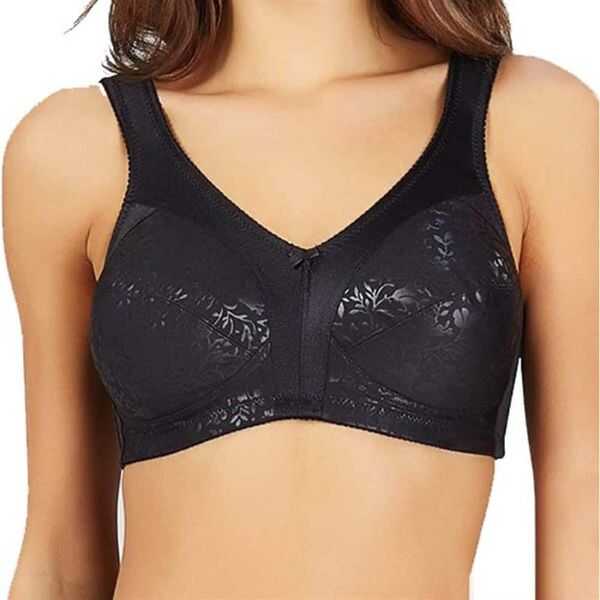 Kom Carmina Black Bra Comfort Support Lingerie