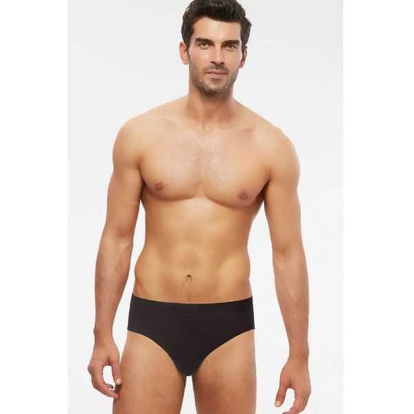 Kom Paul 8000 Men's Slip Underwear 2-Pack - Black