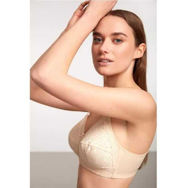 Kom 9028 Romance Bra Elegant Comfort Nude Underwear