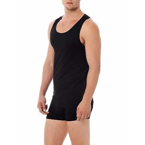 Kom Aytron Men's Athletic Undershirt in Black