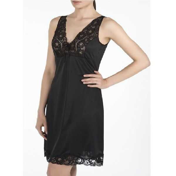 Kom Eva Emy Shaping Slip for a Smooth Silhouette, Black