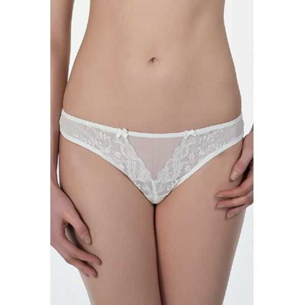 Kom Grace Ecru Briefs with Elegant Comfort