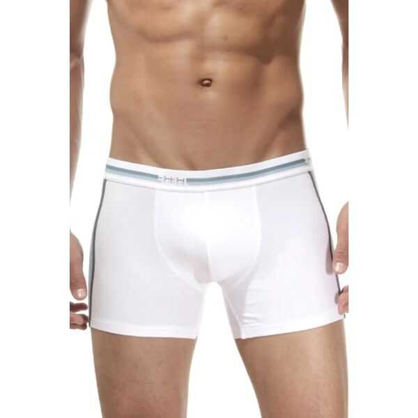 Kom Santos White Lounge Shorts with Soft Texture