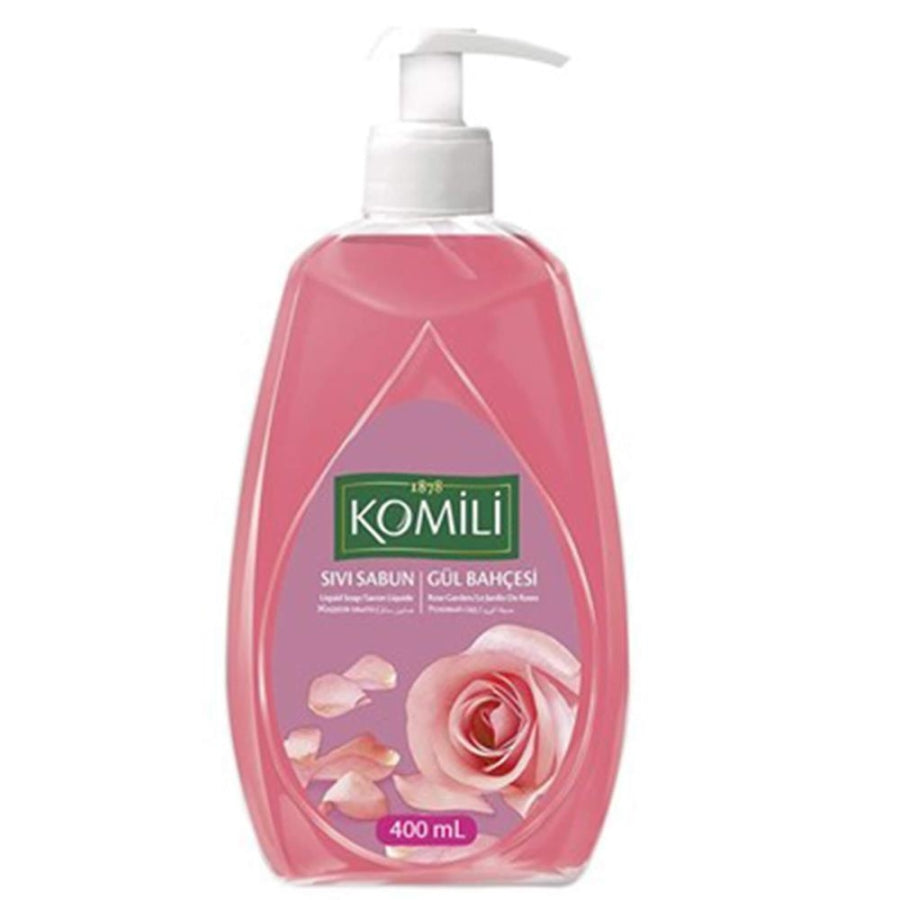 Komili Rose Garden Liquid Hand Soap for Soft Skin 400ml