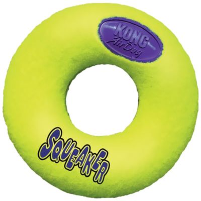Kong Air Sq Squeaky Donut Toy for Large Dogs 17cm