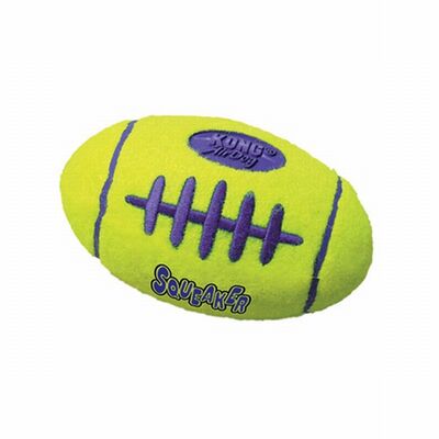 KONG AirDog Squeaker Football Large Fetch Toy 17.5cm