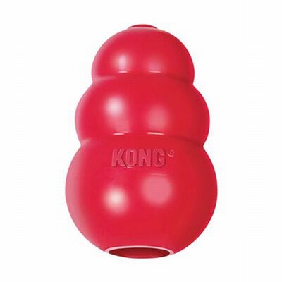 Kong Classic Rubber Dog Toy Durable Red Chew Toy XS 6cm