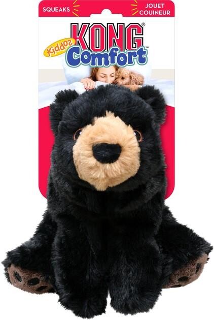 KONG Comfort Kiddos Bear Plush Dog Toy for Cuddling Large