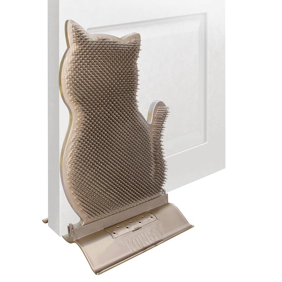 KONG Connects Cat Grooming Massager and Scratching Station