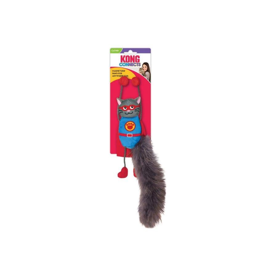 KONG Connects Magnicat Magnetic Plush Kicker Cat Toy