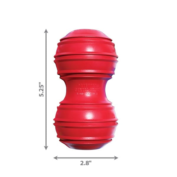 KONG Dental Rubber Dog Toy for Teeth Cleaning Large