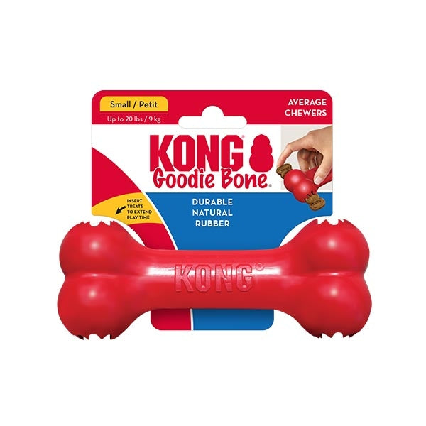 KONG Goodie Bone Durable Rubber Dog Toy for Chewing 18 cm