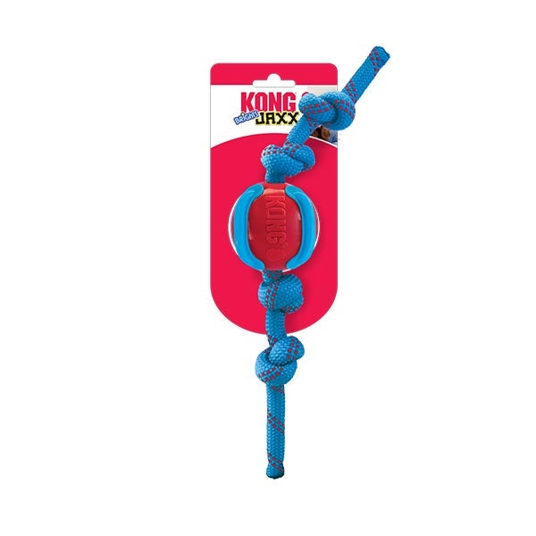 KONG Jaxx Brights Sandwich Rope Tug Dog Toy Medium