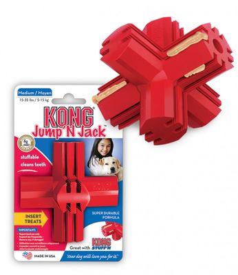 KONG Dental Dog Chew Toy Durable Rubber 9cm