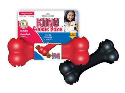 KONG Extreme Goodie Bone Ultra Durable Rubber Dog Toy 18 cm