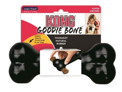 KONG Extreme Goodie Bone Ultra Durable Rubber Dog Toy 18 cm