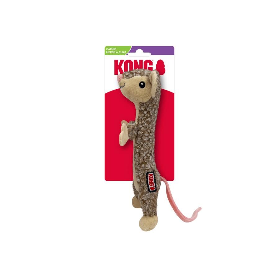 KONG Luvs Mouse Plush Cat Toy with North American Catnip 15cm