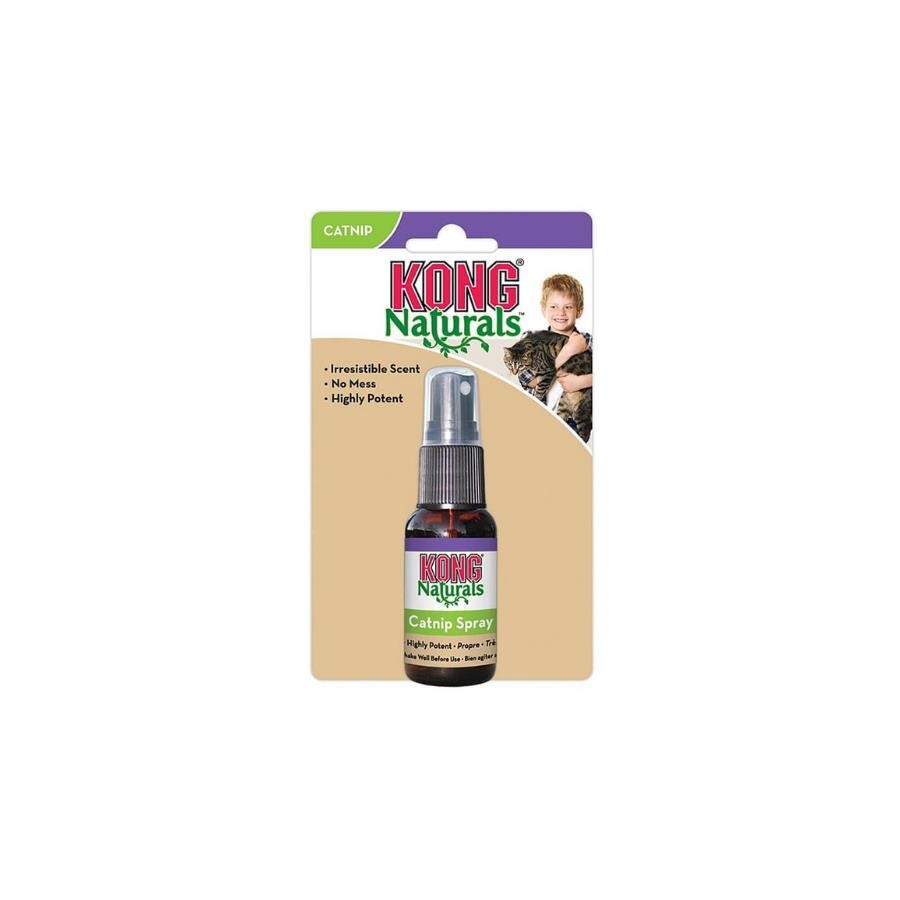 KONG Natural Catnip Spray Concentrated Play Stimulant 30ml