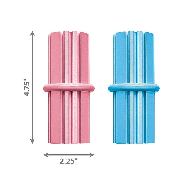 KONG Puppy Teething Stick Durable Rubber Dental Toy Large