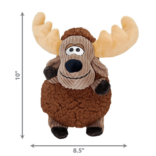 KONG Sherps Reindeer Plush Dog Toy for Interactive Play 26 cm