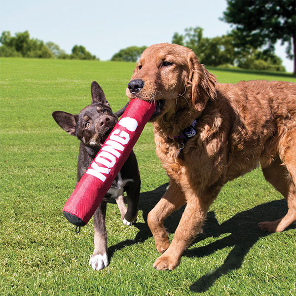 KONG Signature Stick Durable Squeaky Dog Toy XL