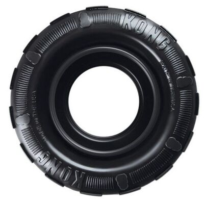 KONG Puppy Tire Rubber Dog Toy for Healthy Chewing 9cm