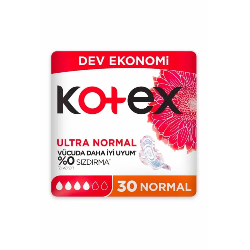 Kotex Ultra Normal Pads for Daily Protection 30 Count