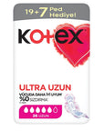 Kotex Ultra Long Sanitary Pads for Daily Protection 26 Count