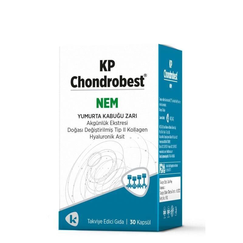 Chondrobest NEM Joint Support Supplement with Collagen 30 Capsules