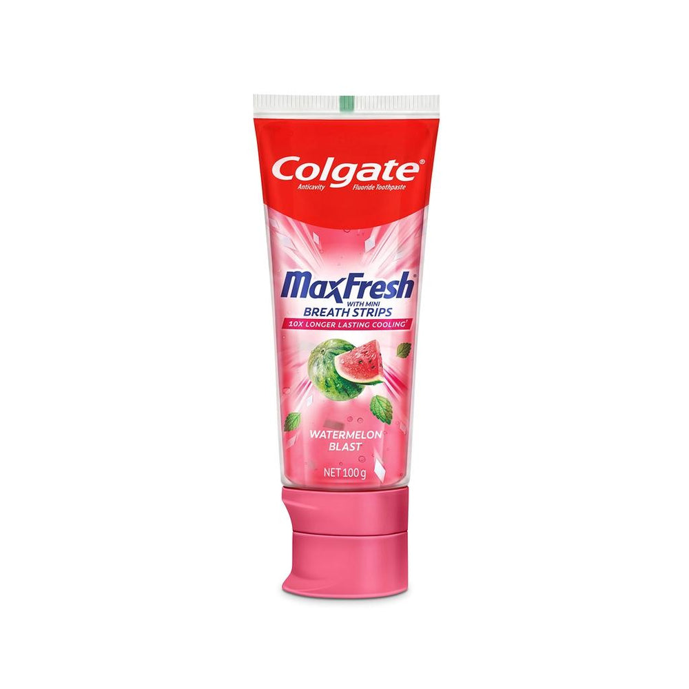 Colgate Max Fresh Watermelon Toothpaste for Fresh Breath 100g