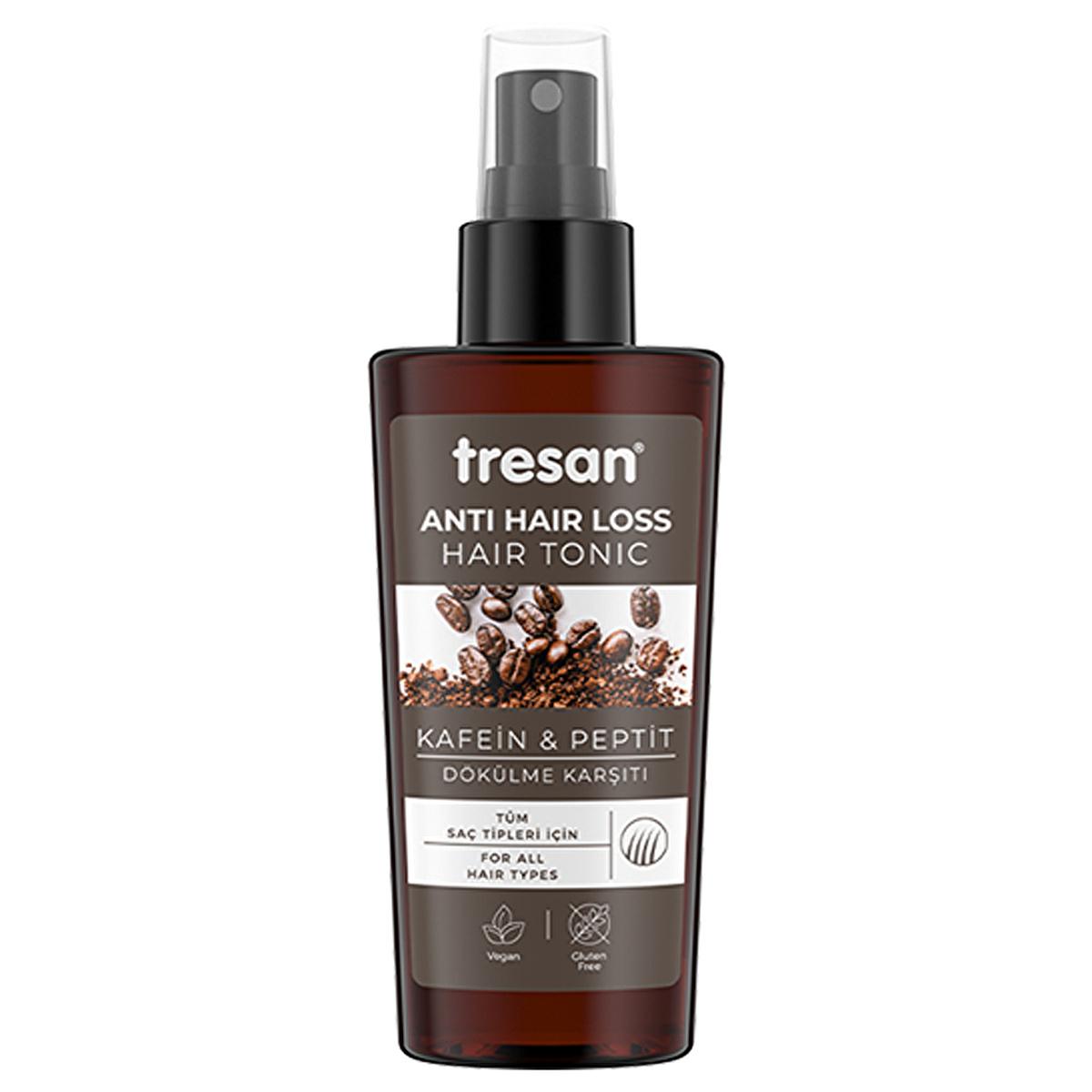 Tresan Caffeine & Peptide Anti-Hair Loss Hair Tonic for Nourished, Thicker Hair - 4.23 fl oz Tresan Anti-Hair Loss Hair Tonic with Caffeine & Peptide Hair Tonic, Anti-Hair Loss, Caffeine Hair Care, Peptide Hair Treatment, Daily Hair Nourishment, Hair Loss Solution, Hair Strengthening, Hair Growth, Hair Health, Hair Care, Tresan, Hair Products, Beauty, Personal Care