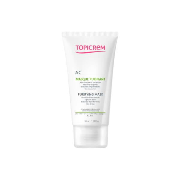 Topicrem Purifying Mask for Acne-Prone Skin - 50ml, Gentle & Effective Skincare - image 2