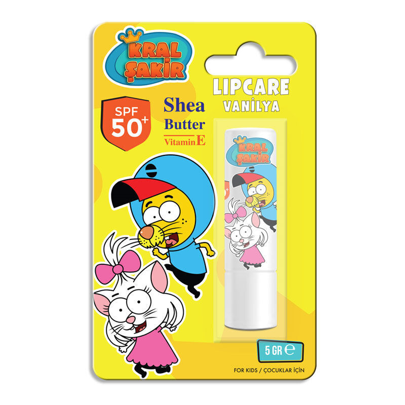 Kiva Cosmetics Kral Sakir SPF 50+ Vanilla Lip Balm 5g