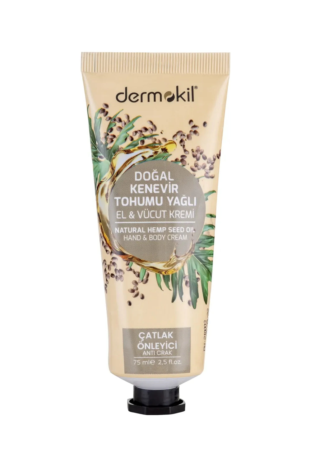 Dermokil Hemp Seed Oil Hand & Body Cream Deep Moisture 75 ml
